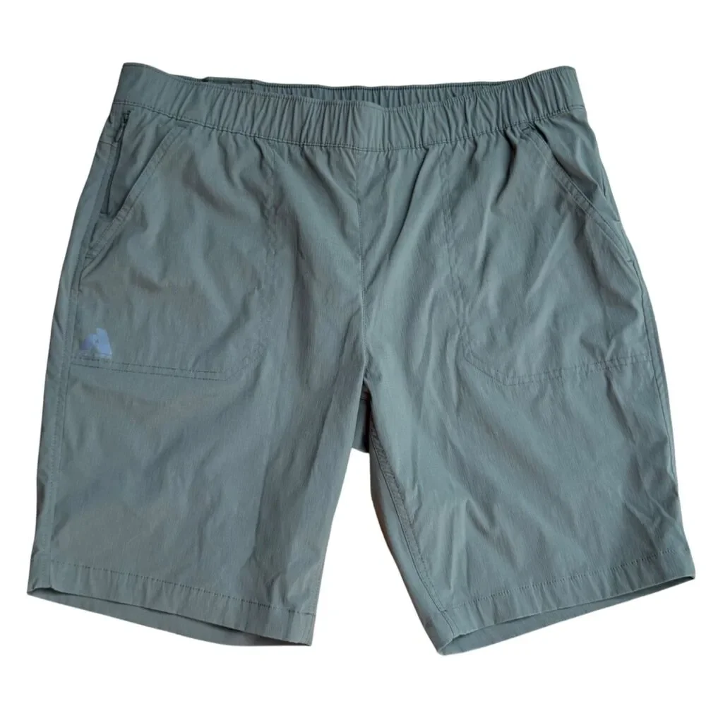 Eddie Bauer First Ascent Women’s Hiking Shorts Green Size 12 Outdoor Hiking EUC